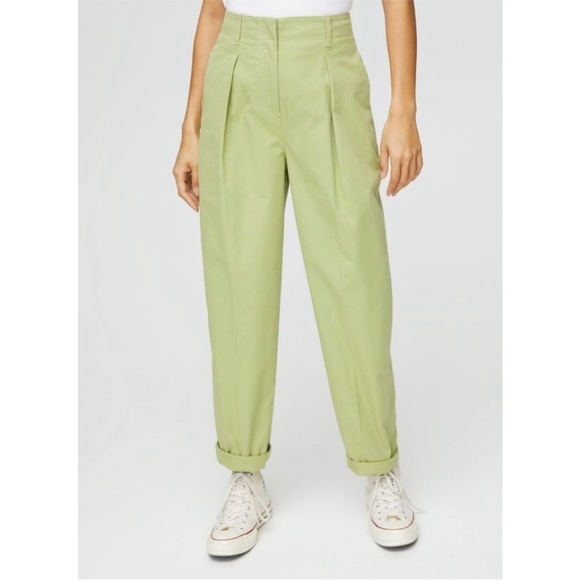 Aritzia Pants - Aritzia Wilfred Free Day Off Pants in sage frost green size 2